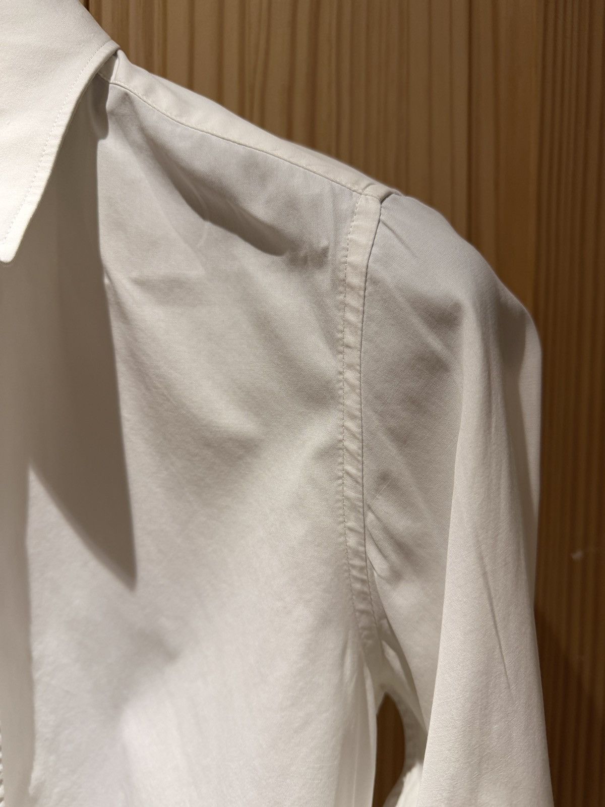 Miu Miu Archive Miu Miu Men’s White Double Cuff Shirt IT 37 / 14.5 Size US S / EU 44-46 / 1 - 6 Thumbnail