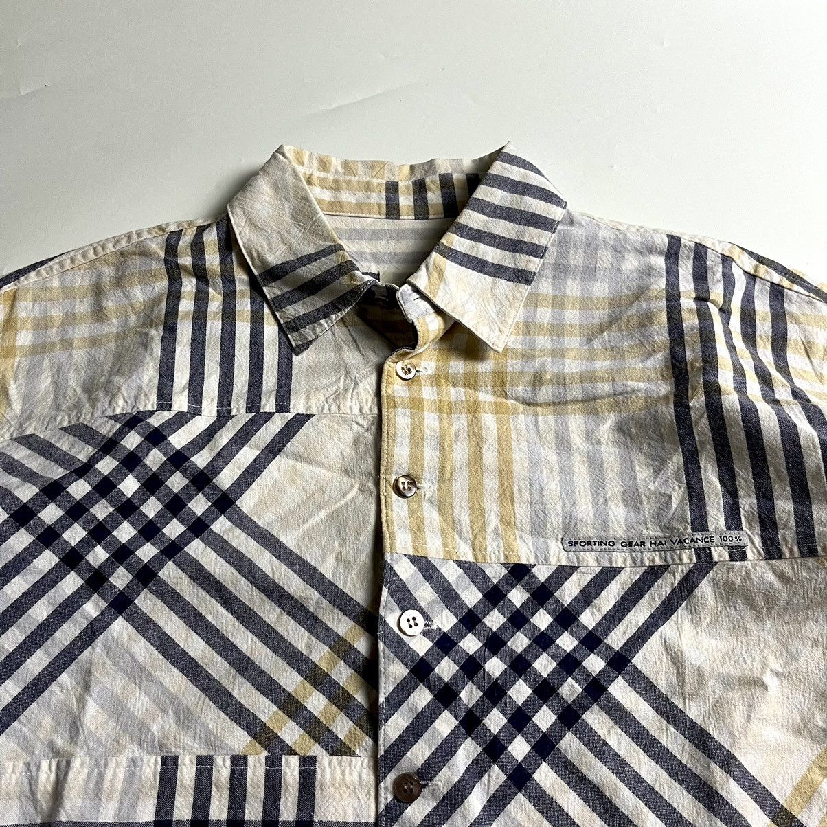 Issey Miyake 🔥90s Hai Sporting Gear Plaid shirt Size US M / EU 48-50 / 2 - 3 Thumbnail