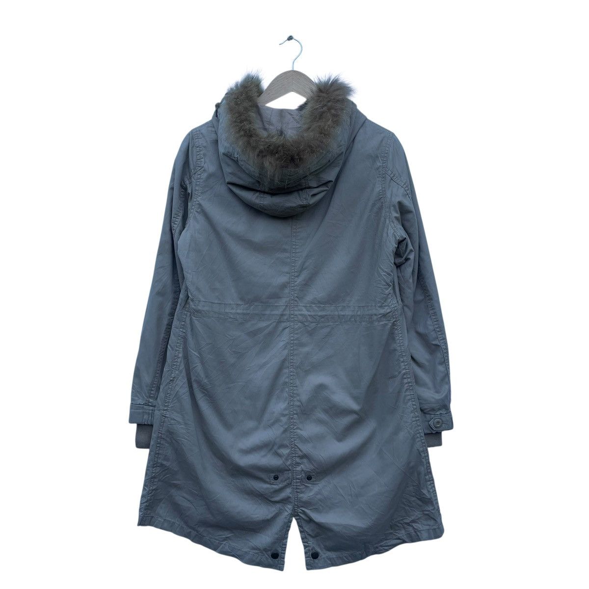 If Six Was Nine × Japanese Brand 💥Vintage Japanese Brand Back Number Fur Coat Parka Fishtail Size US M / EU 48-50 / 2 - 2 Thumbnail