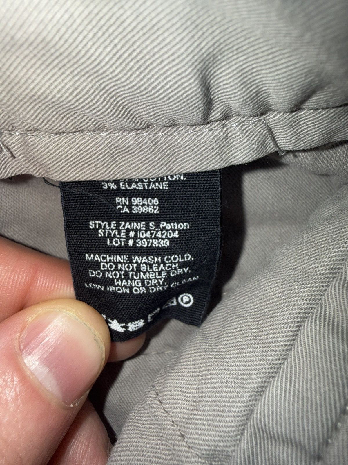 Theory Theory Zaine S. Patton Chino Short — Light Grey Size US 34 / EU 50 - 5 Thumbnail
