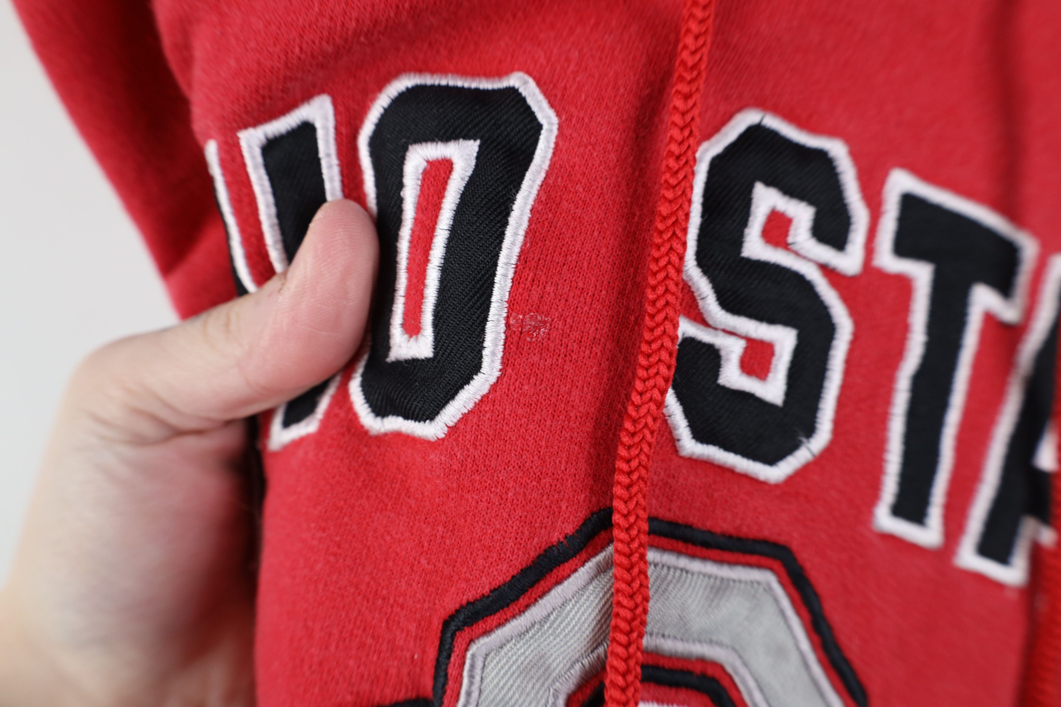 Vintage Vintage 90s Spell Ohio State University Hoodie Sweatshirt Size L / US 10 / IT 46 - 5 Thumbnail