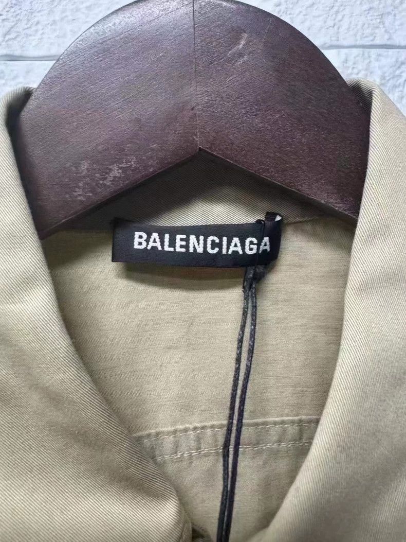 Balenciaga Balenciaga Tactical shirt with logo on back Size US XS / EU 42 / 0 - 3 Thumbnail