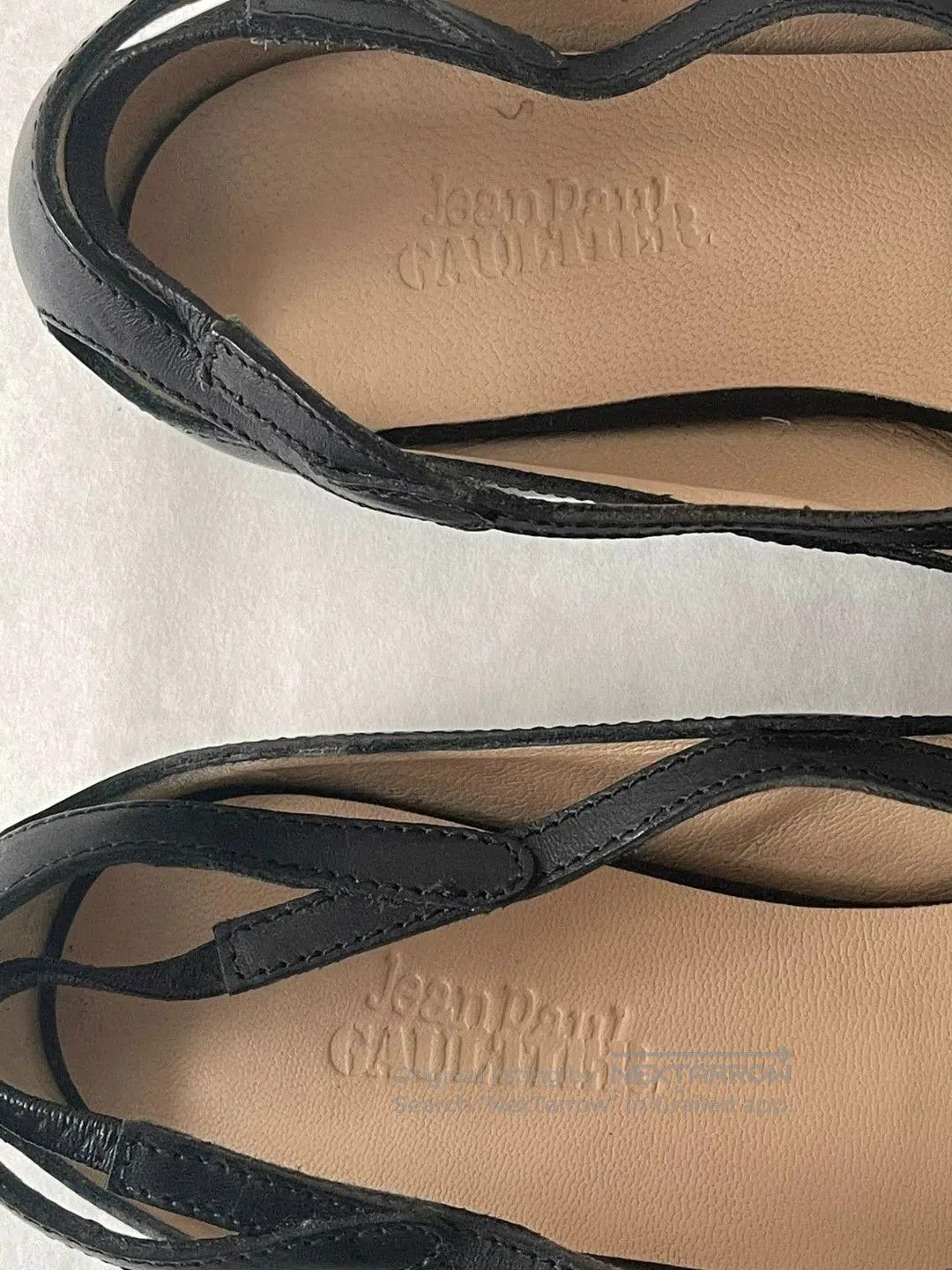 Jean Paul Gaultier Jean Paul GAULTIER Leather Flat Shoes. Size US 6 / IT 36 - 4 Thumbnail