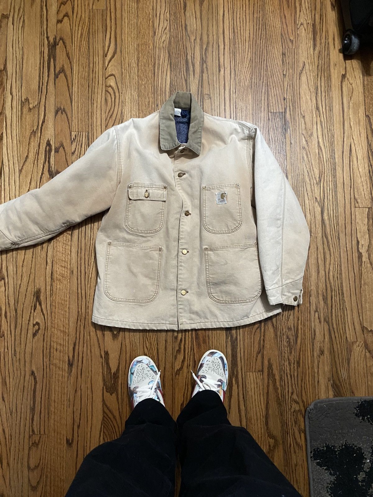 Vintage carhartt chore coat