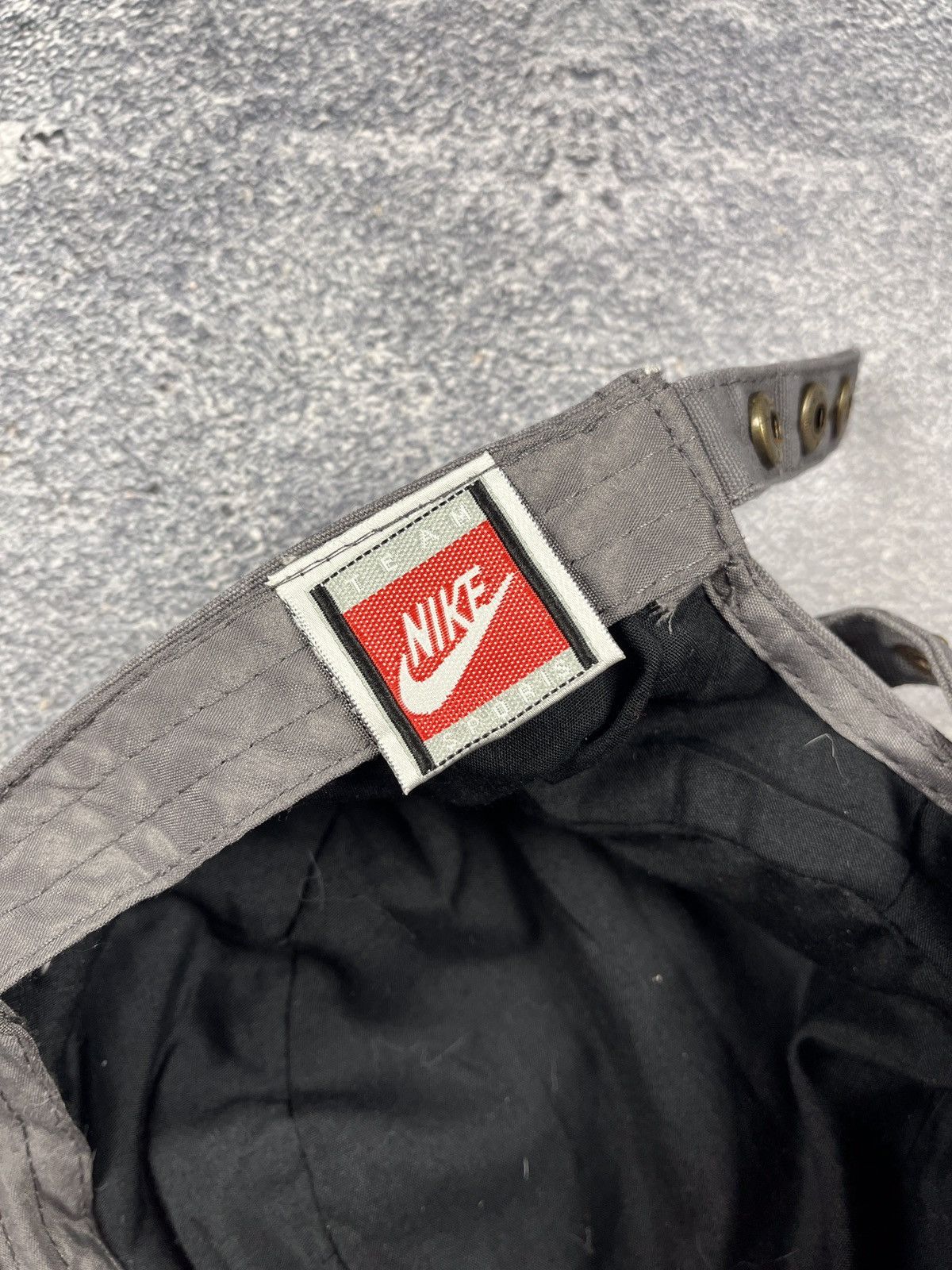 Nike × Vintage Vintage Nike Team Sports cap Streetwear y2k rare drill Size ONE SIZE - 6 Thumbnail