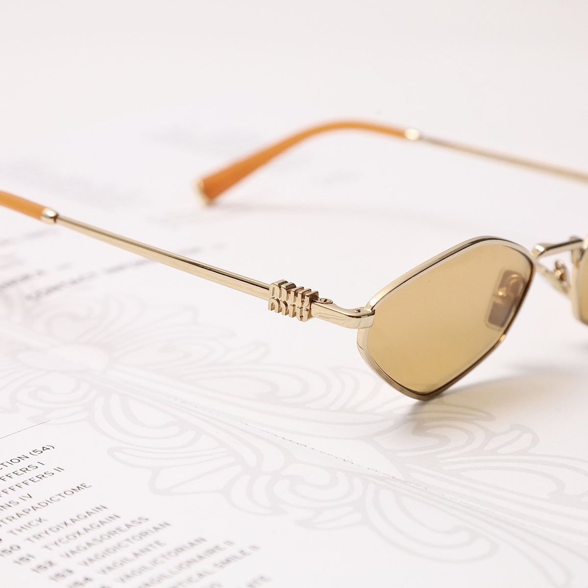 Miu Miu MIU MIU 0MU 56ZS SUNGLASSES Size ONE SIZE - 3 Thumbnail