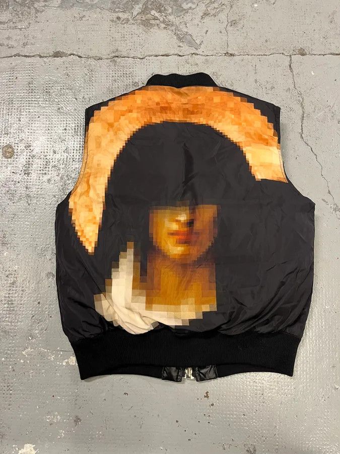 Givenchy AW2014 Givenchy Madonna Reversible Black Puffer Vest Jacket Size US XS / EU 42 / 0 - 4 Thumbnail