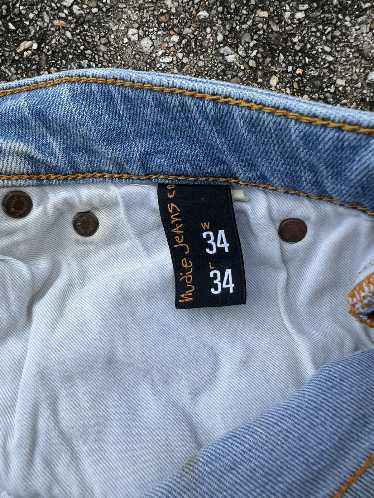Nudie Jeans Nudie Organic Denim Size US 34 / EU 50 - 6 Thumbnail