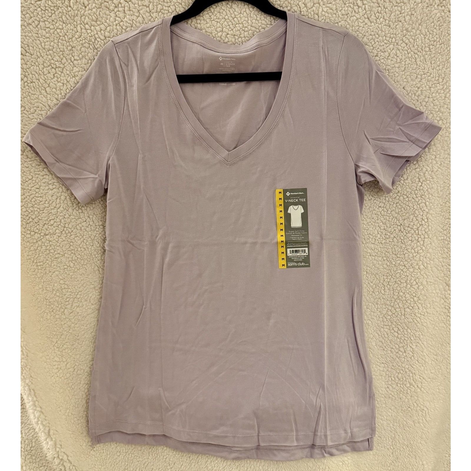 Other NWT Basic Tee 2-Pack V Neck Crewneck Purple M Spring Summer Size M / US 6-8 / IT 42-44 - 2 Thumbnail