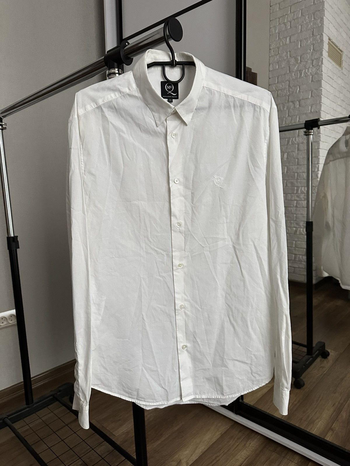 Alexander McQueen Alexander McQueen MCQ Shirt Button Up Long Sleeve Size US M / EU 48-50 / 2 - 4 Thumbnail