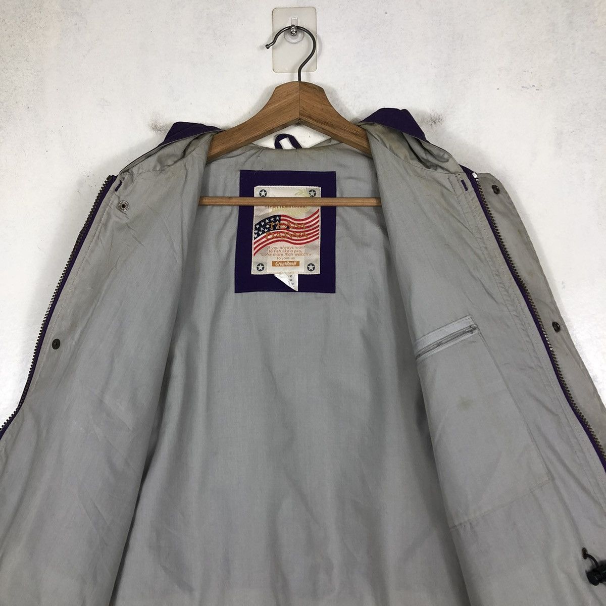 Japanese Brand 📌VINTAGE BIKER JACKET HUNTING MULTI POCKET TEAM DAIWA JAPAN Size US M / EU 48-50 / 2 - 16 Thumbnail