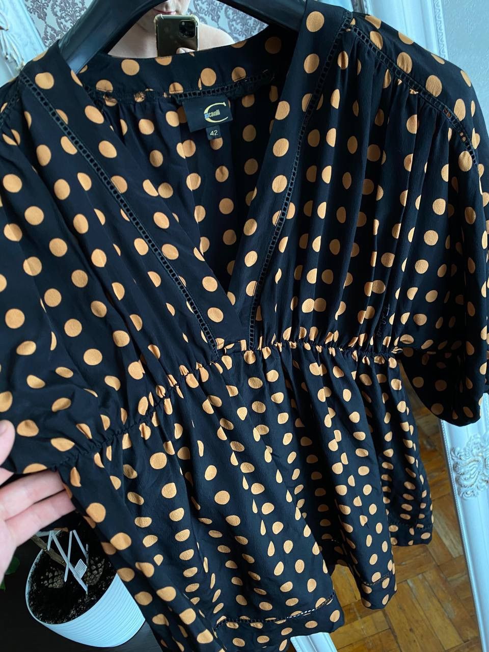 Just Cavalli Just Cavalli Silk Blouse Size M / US 6-8 / IT 42-44 - 4 Thumbnail