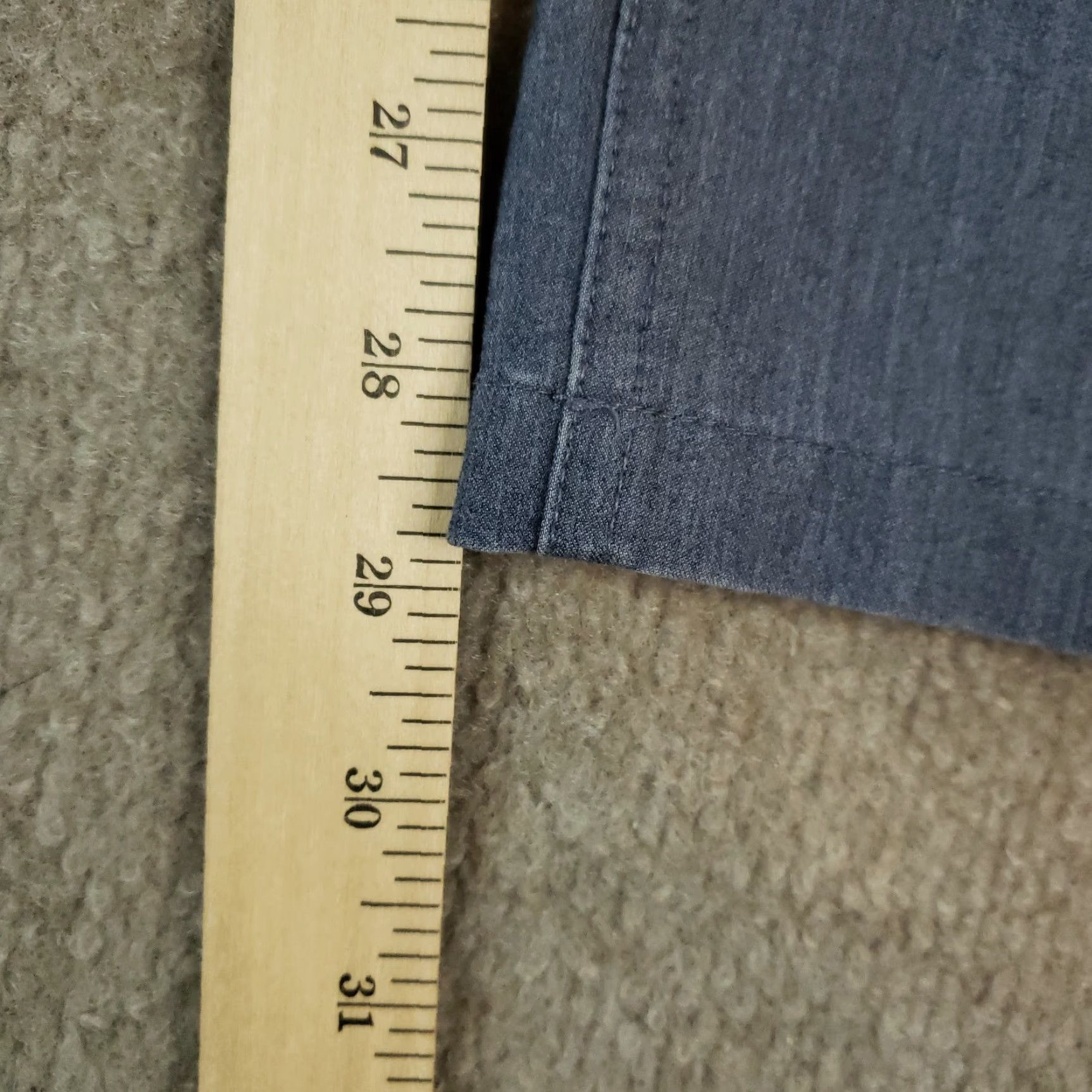 Vintage FIGS Scrub Pants Mens Small Blue Drawstring Stretch Medical Size US 29 - 3 Thumbnail