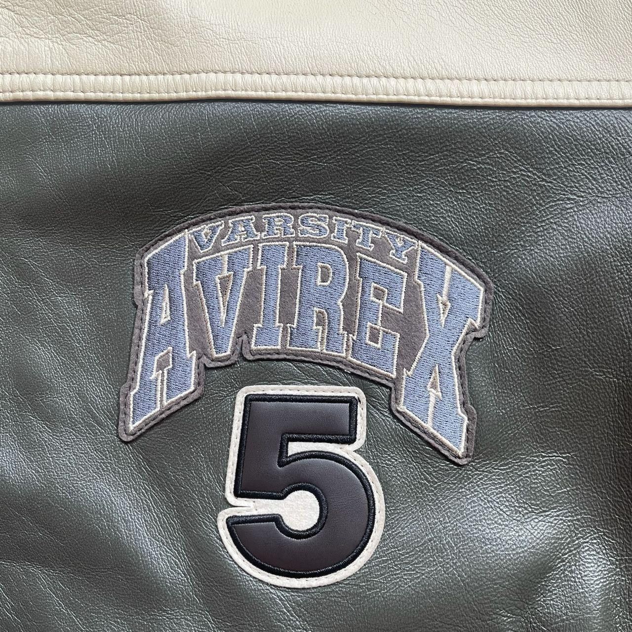 Avirex Avirex North West Wildbears Leather Varsity Jacket Size US XL / EU 56 / 4 - 3 Thumbnail