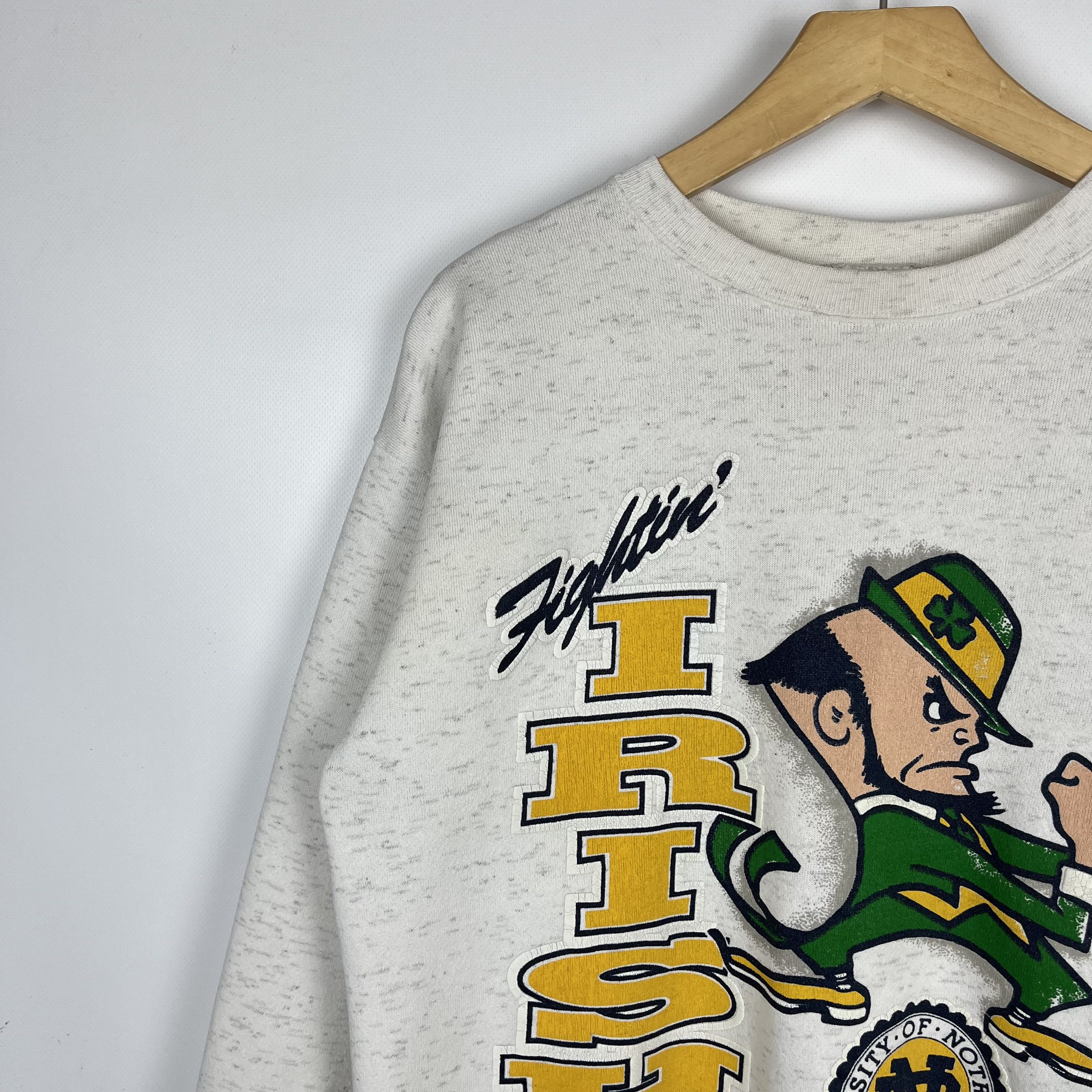 NCAA Vintage NCAA Notre Dame Fighting Irish Sweatshirt 1990’s Size US M / EU 48-50 / 2 - 5 Thumbnail