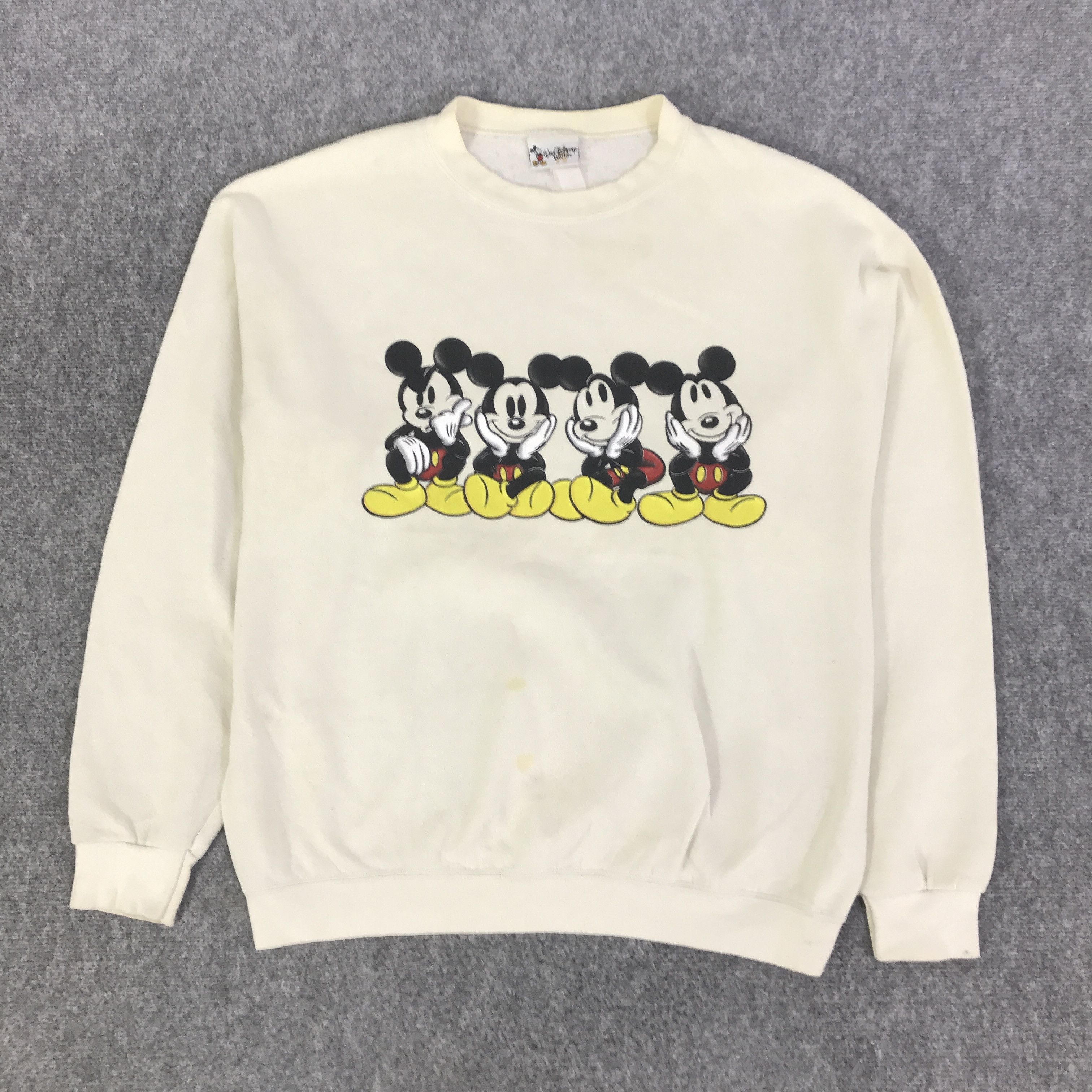 Disney DISNEY WORLD MICKEY MOUSE SWEATSHIRT K125B20 Size US L / EU 52-54 / 3 - 1 Thumbnail