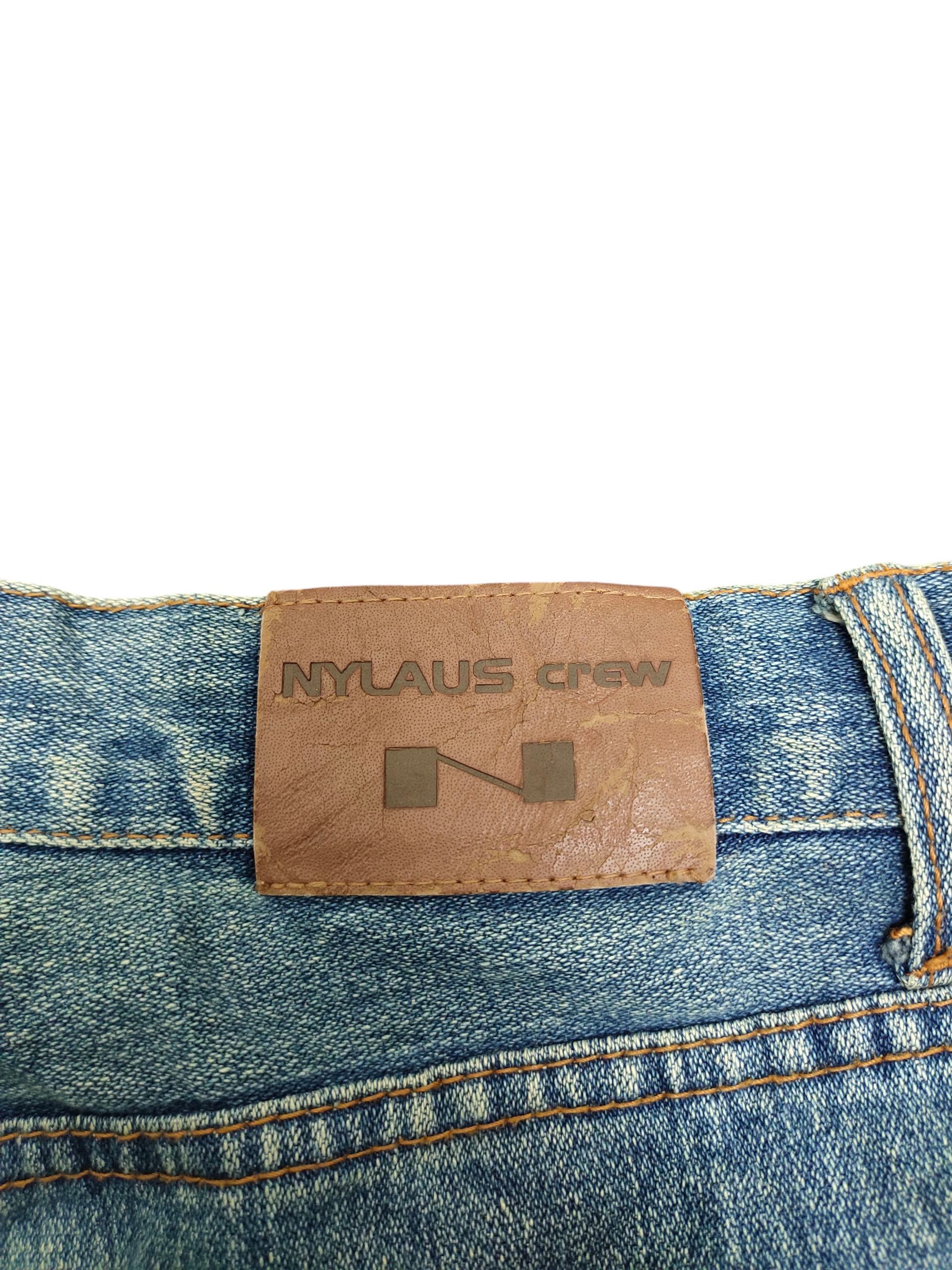 Comme des Garcons × Undercover Nylaus Japan Patchwork Distress Rusty Denim Jeans Size US 32 / EU 48 - 10 Thumbnail