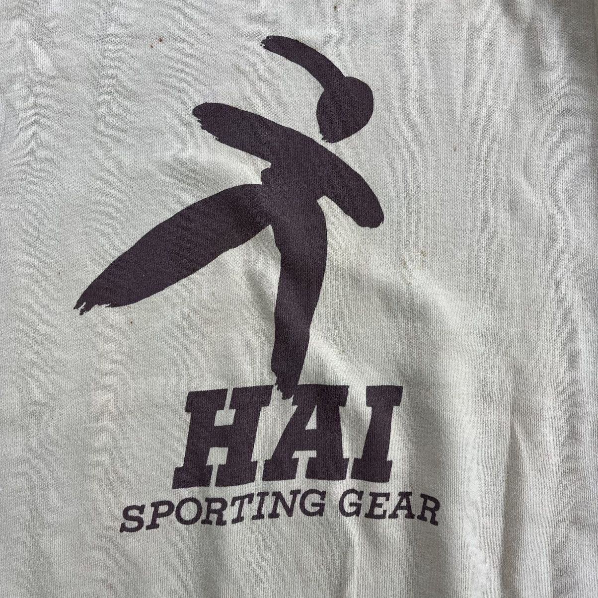 Hai Sporting Gear Vintage Issey Miyake Hai Sporting Gear Big Logo Sweatshirts Size US L / EU 52-54 / 3 - 4 Thumbnail