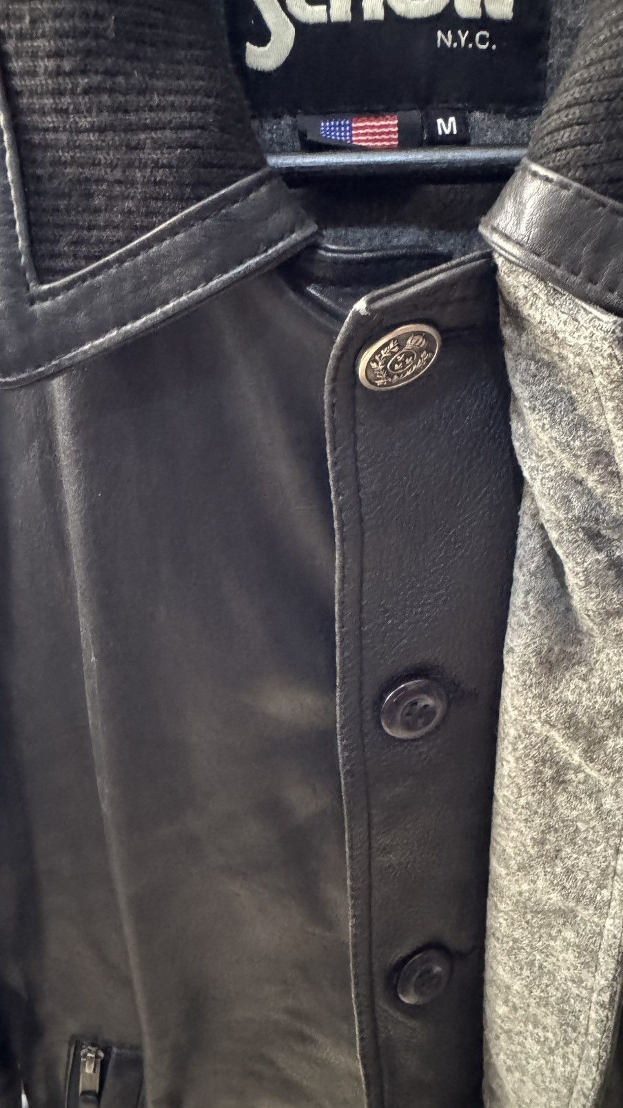 Schott 🕷️💥Schott leather jacket Size US M / EU 48-50 / 2 - 6 Thumbnail