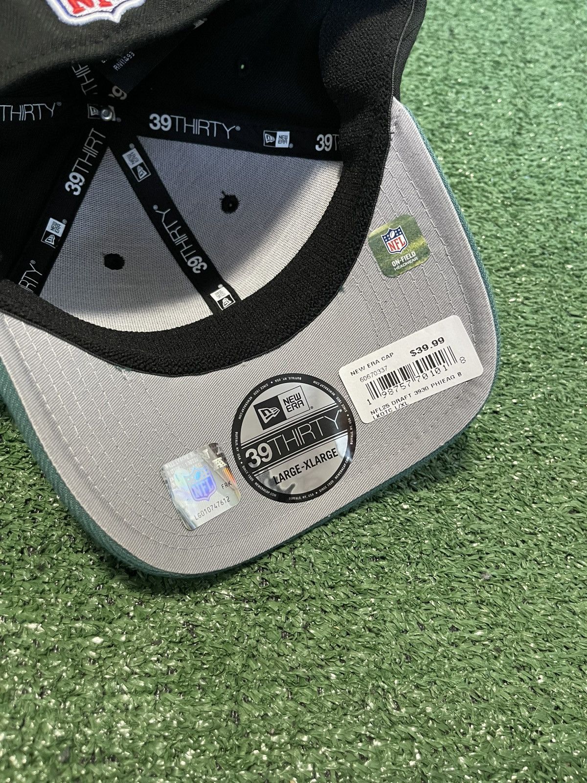 New Era Philadelphia Eagles 2025 NFL Draft Hat New Era 39Thirty Cap Size ONE SIZE - 5 Thumbnail