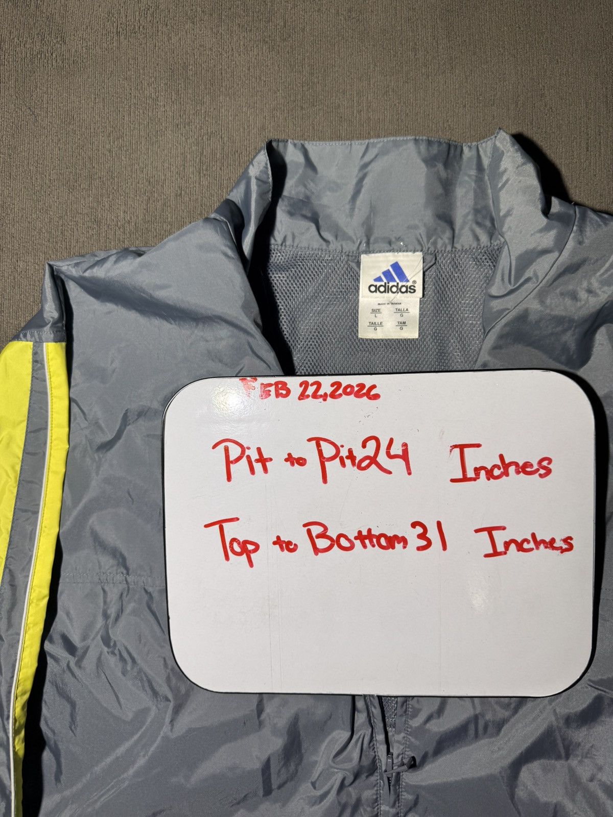 Adidas Vintage Adidas windbreaker Jacket Size US L / EU 52-54 / 3 - 4 Thumbnail