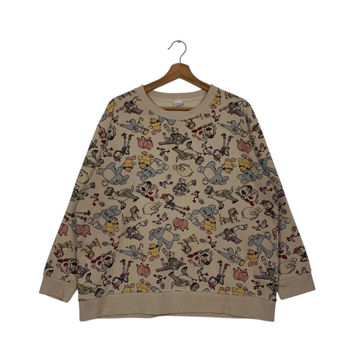 Anime PIXAR Cartoon Graphic Crewneck Sweatshirt #2947-C133 Size US L / EU 52-54 / 3 - 1 Thumbnail