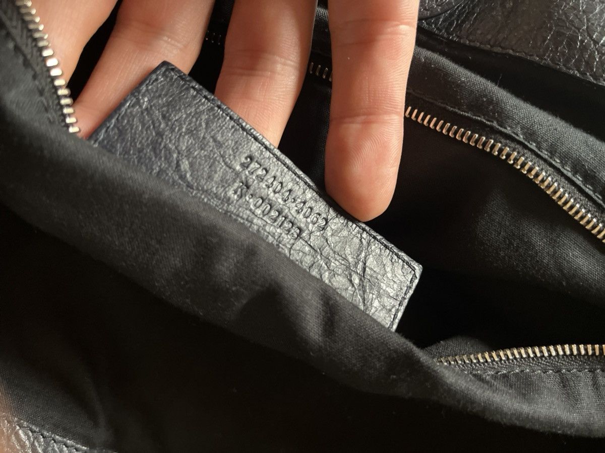 Balenciaga Balenciaga SS12 Archive Cube Leather Tote Black/Dark Navy Size ONE SIZE - 18 Thumbnail