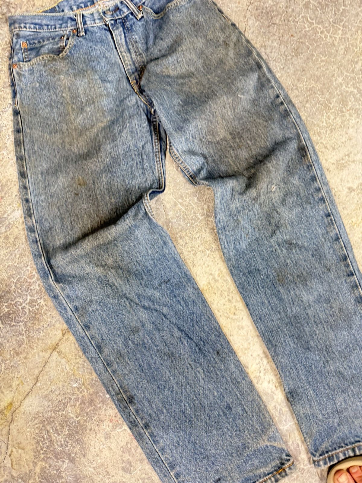 Levi's × Vintage Vintage Distressed Boot Cut Levi’s Size US 32 / EU 48 - 3 Thumbnail