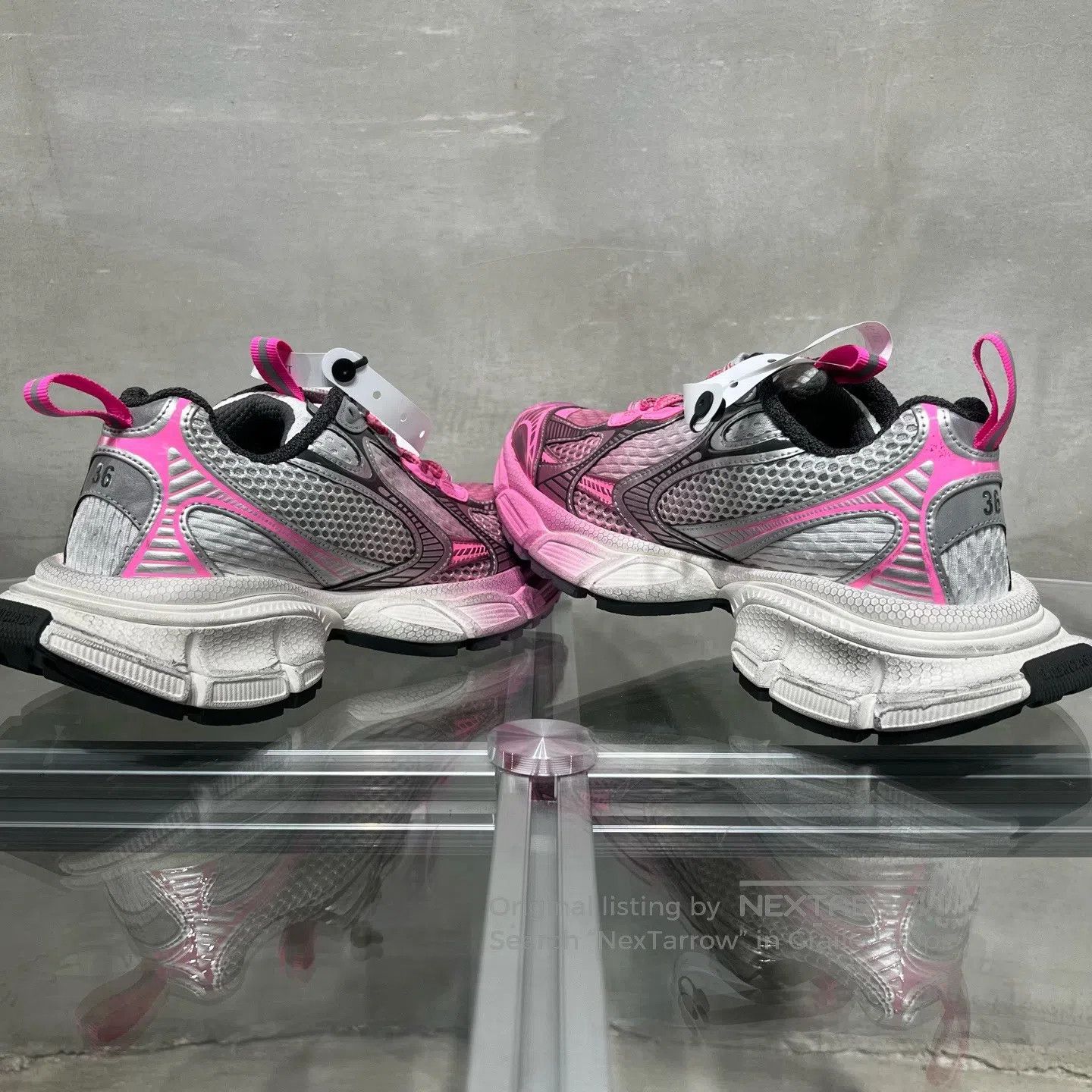 Balenciaga Balenciaga Powdered white, dad shoes Size US 5.5 / IT 35.5 - 5 Thumbnail