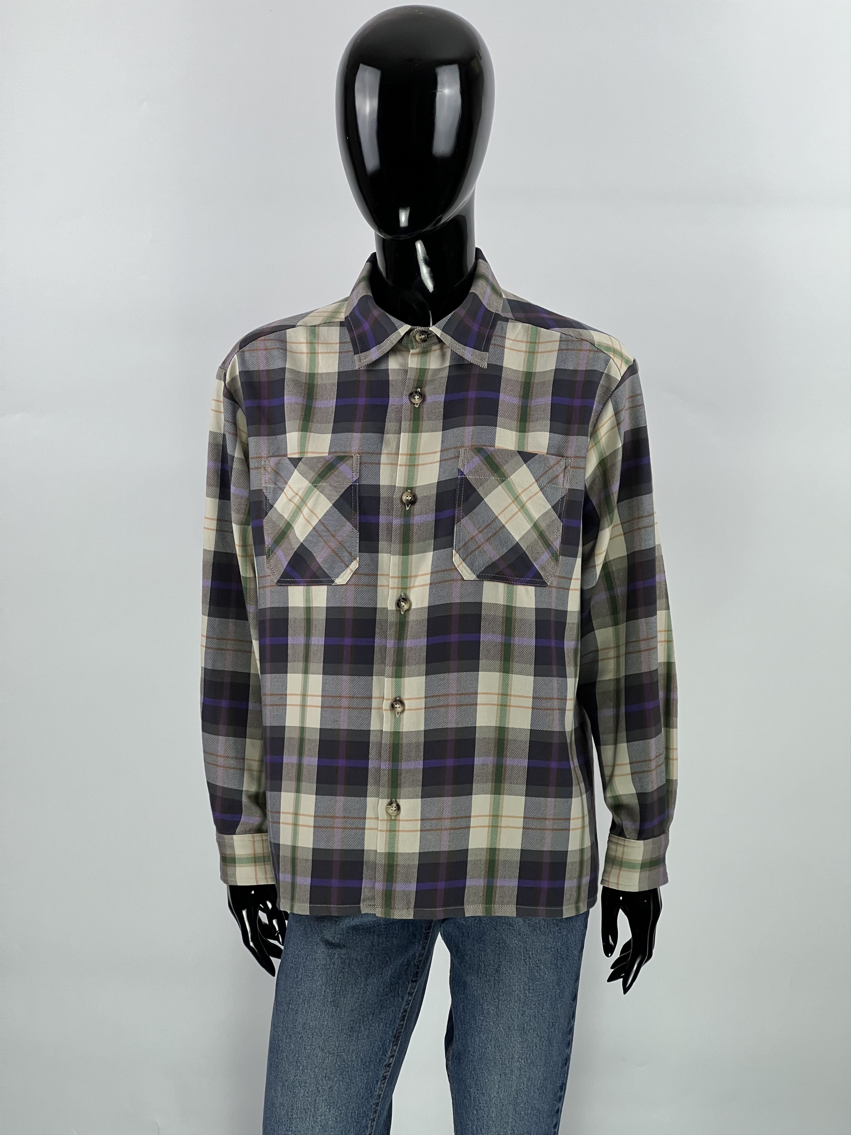 A.P.C. × Flannel A.P.C. Checked Long Sleeve Button Up Shirt Size 38 Size M / US 6-8 / IT 42-44 - 1 Thumbnail
