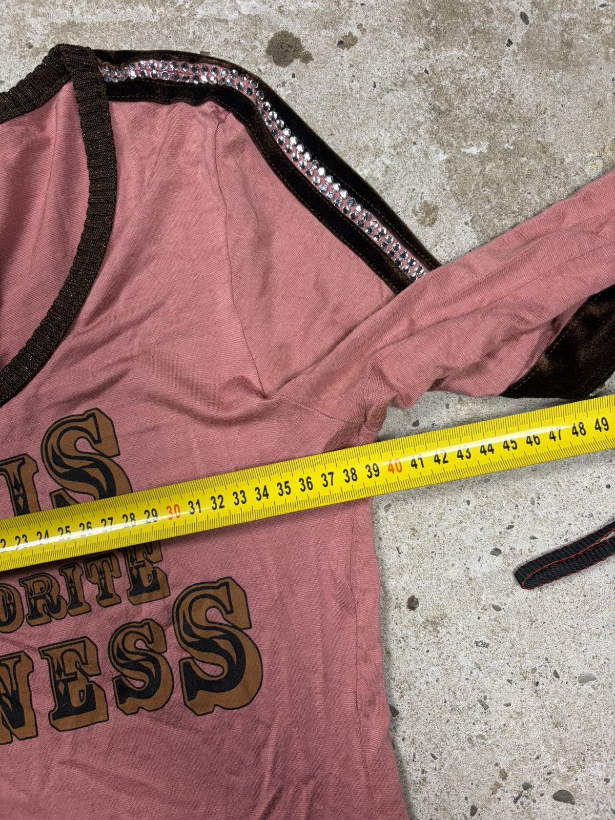 Dolce & Gabbana 2000s Dolce & Gabbana „Sex is my favorite business” Top Size M / US 6-8 / IT 42-44 - 17 Thumbnail