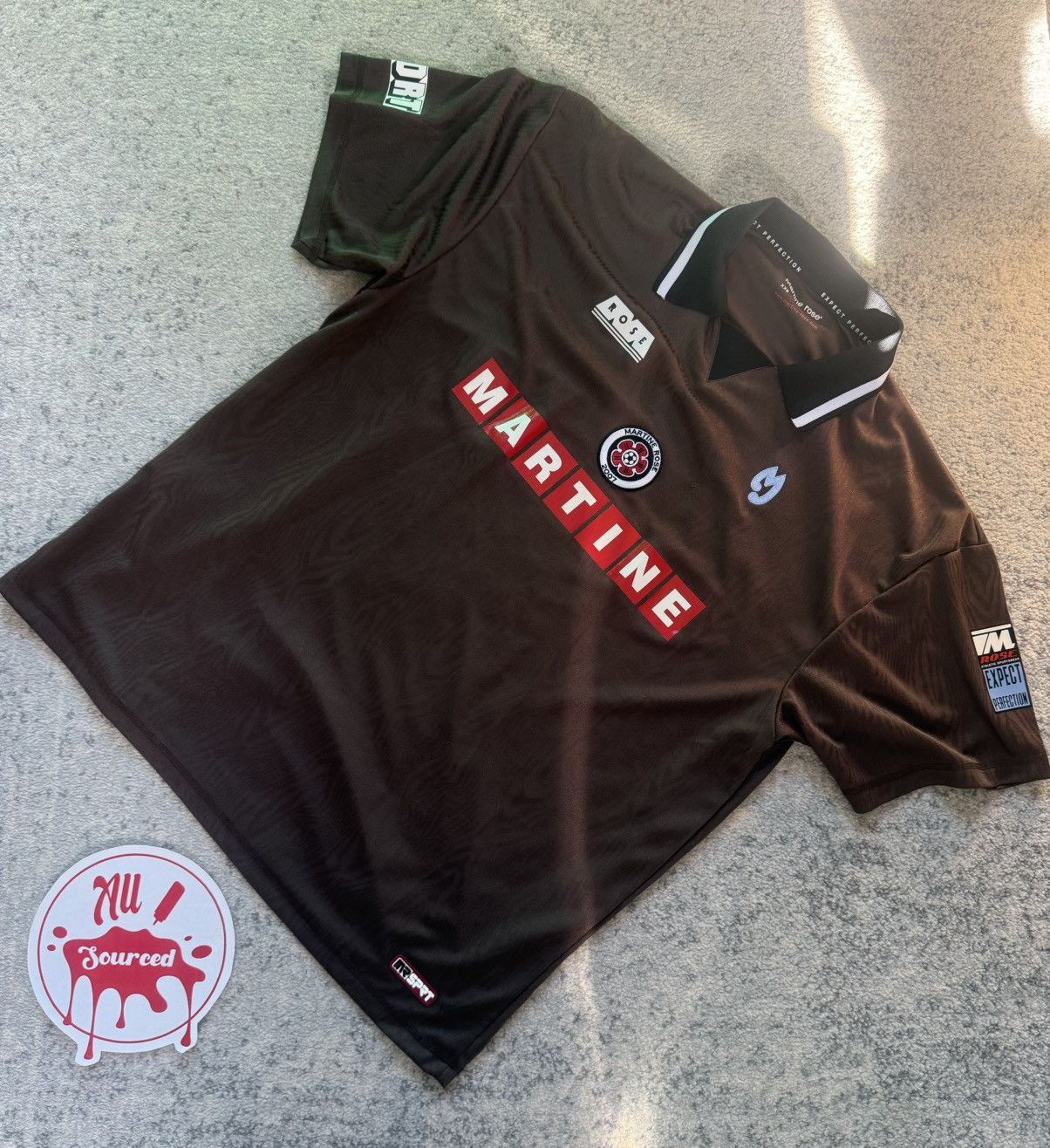 Martine Rose Martine Rose FW24 Football Jersey Shirt Size US XS / EU 42 / 0 - 1 Thumbnail