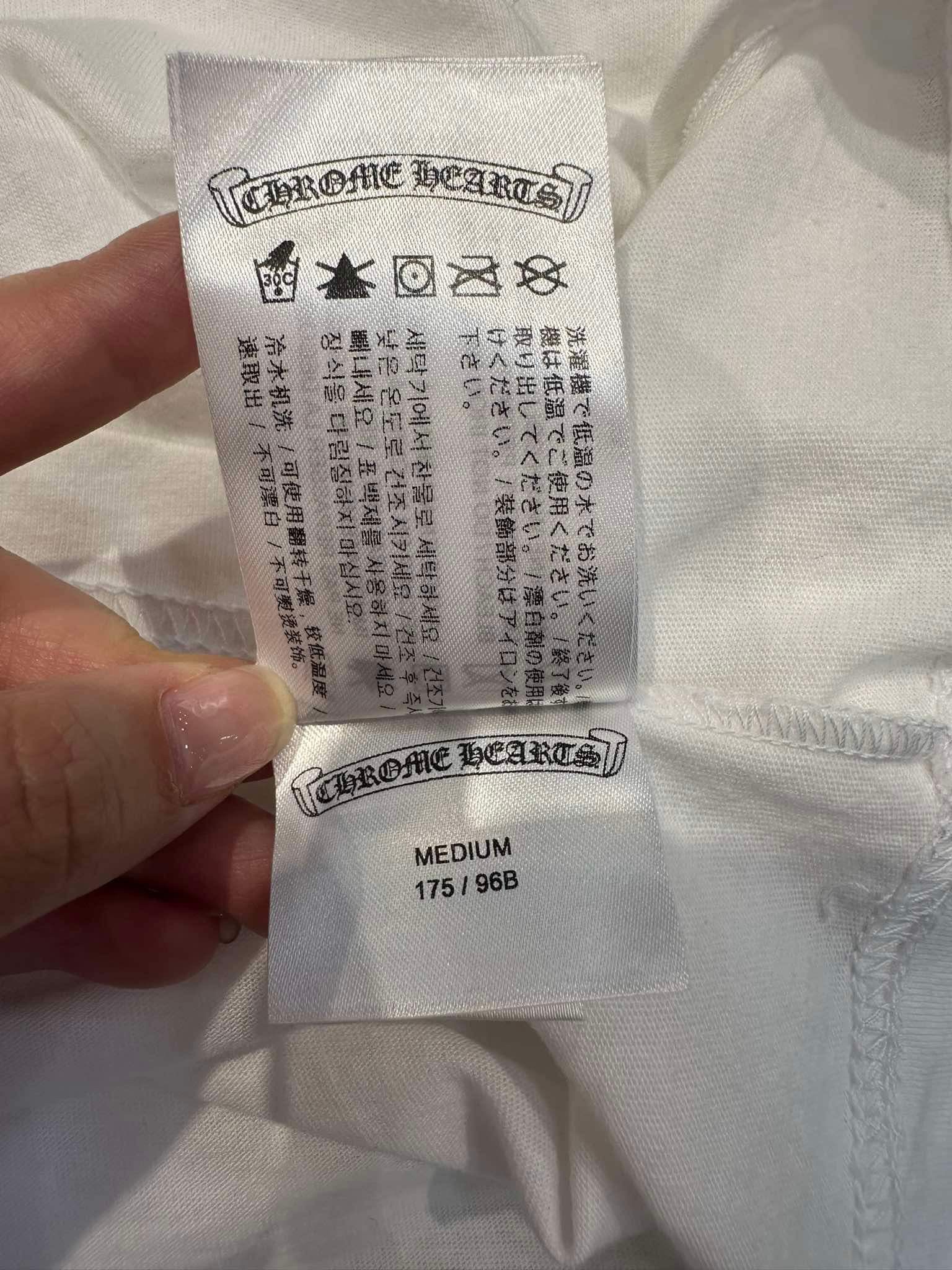 Chrome Hearts CHROME HEARTS Multicolor Dagger & Scroll Long Sleeve Tee Size US M / EU 48-50 / 2 - 10 Thumbnail