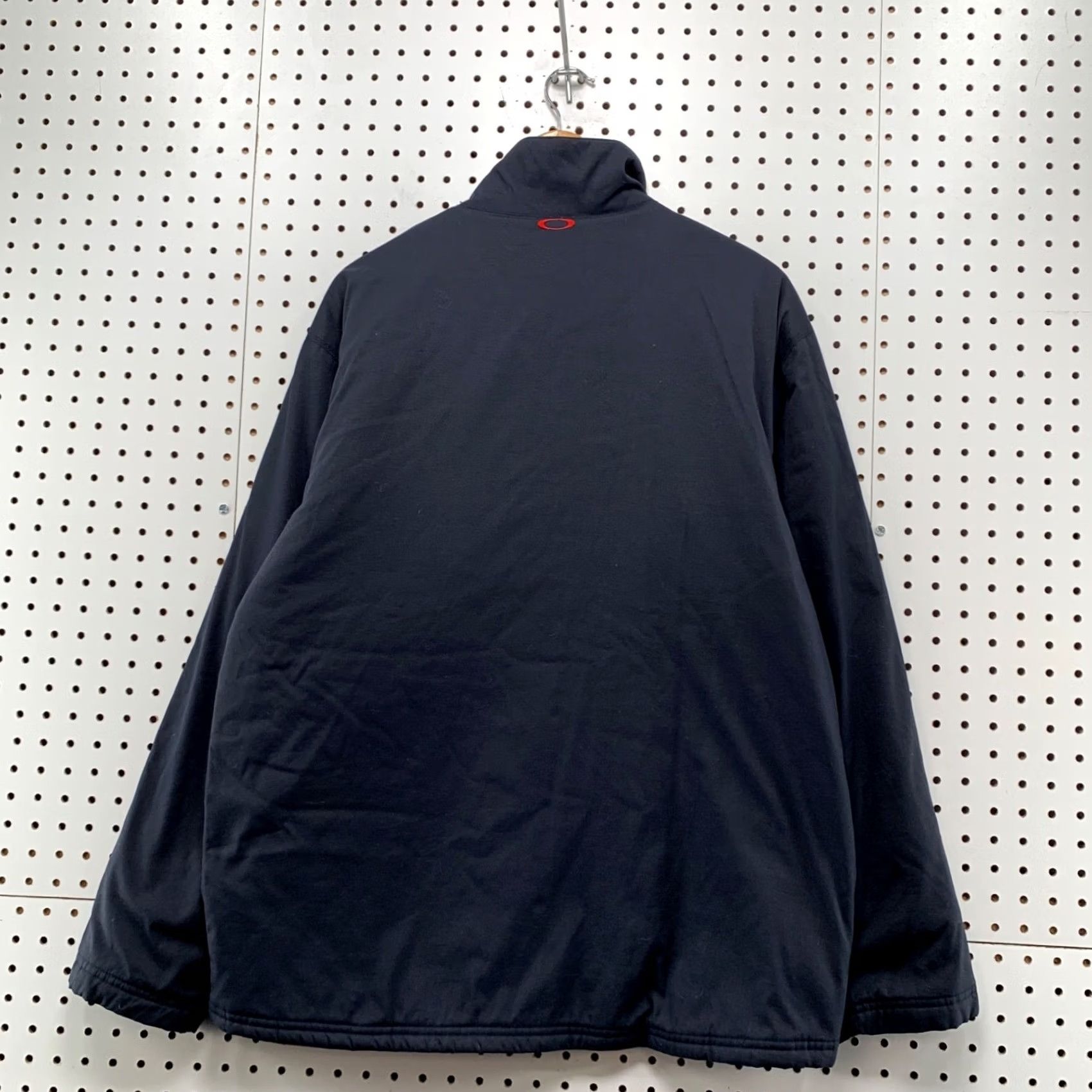 Oakley VINTAGE Oakley Jacket Mens Medium Black Red Nylon Winter Size US M / EU 48-50 / 2 - 2 Thumbnail