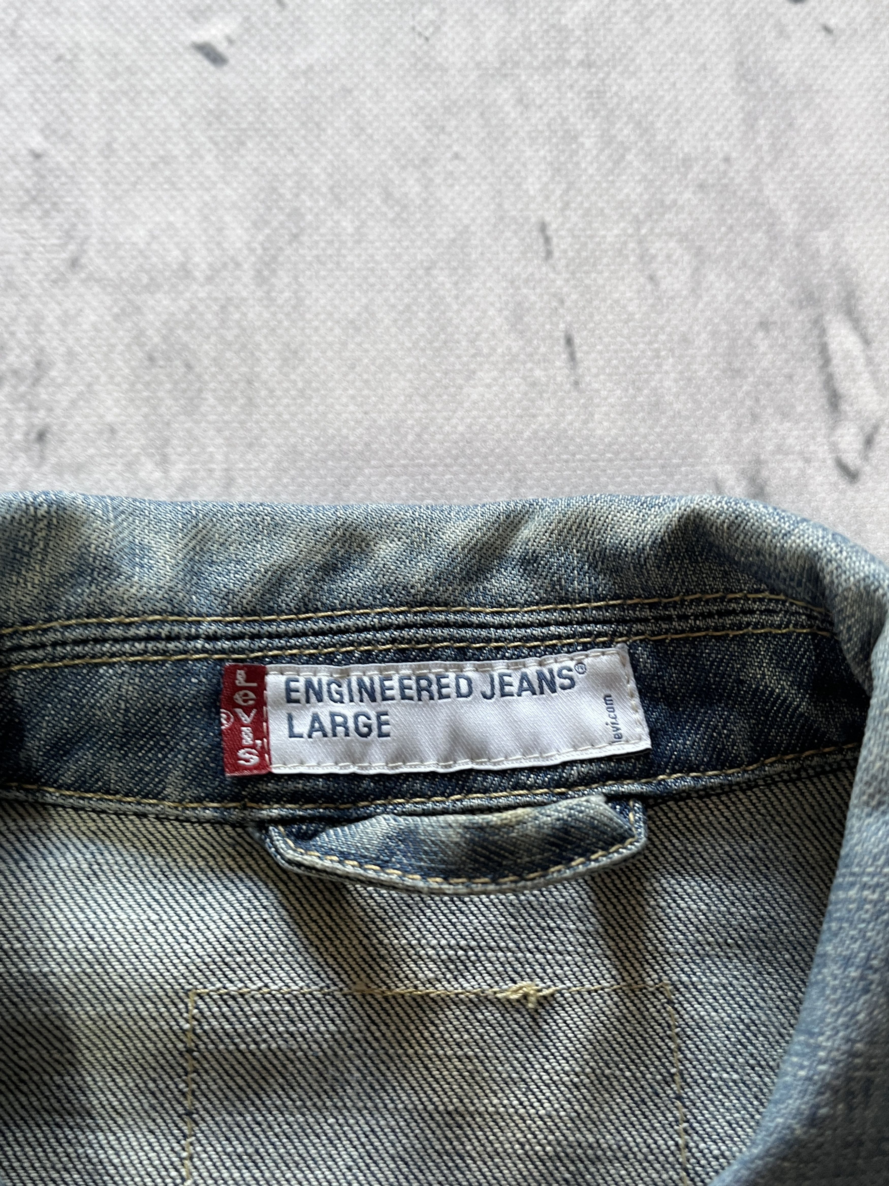 Levi's LEVI'S ENGINEERED JEANS VINTAGE 2002 DENIM JACKET Size US L / EU 52-54 / 3 - 6 Thumbnail