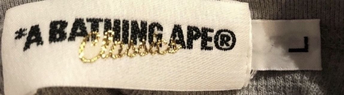 Bape Bape logo tee shirt Size US L / EU 52-54 / 3 - 3 Thumbnail