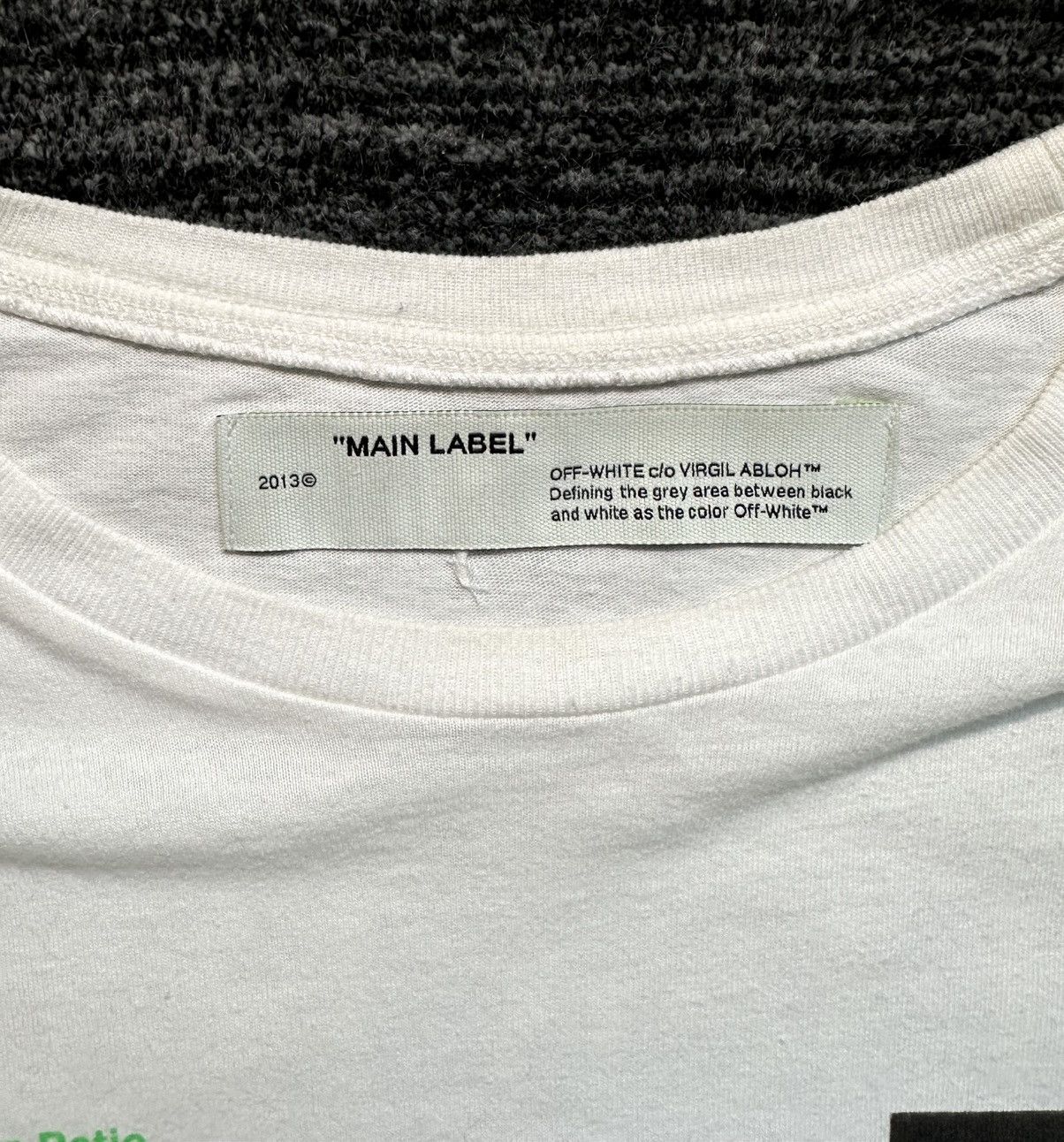 Off-White OFF-WHITE SS20 Pascal Golden Ratio Painting Long-Sleeve Size US L / EU 52-54 / 3 - 3 Thumbnail