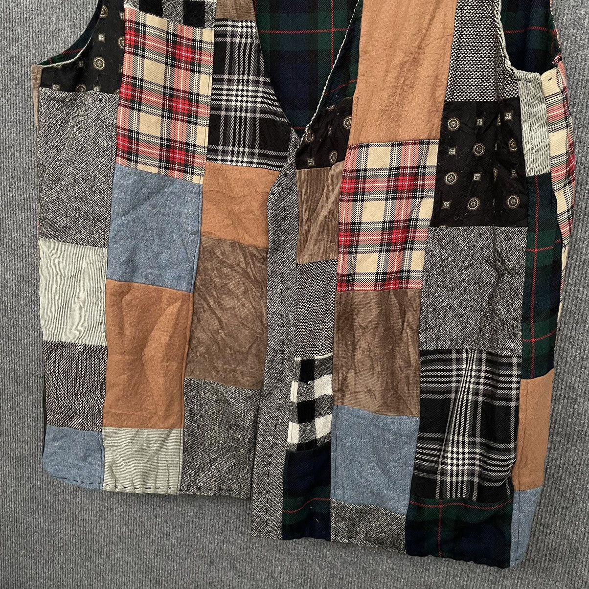 Vintage Vintage Vest Patchwork Kapital Style Size US L / EU 52-54 / 3 - 2 Thumbnail