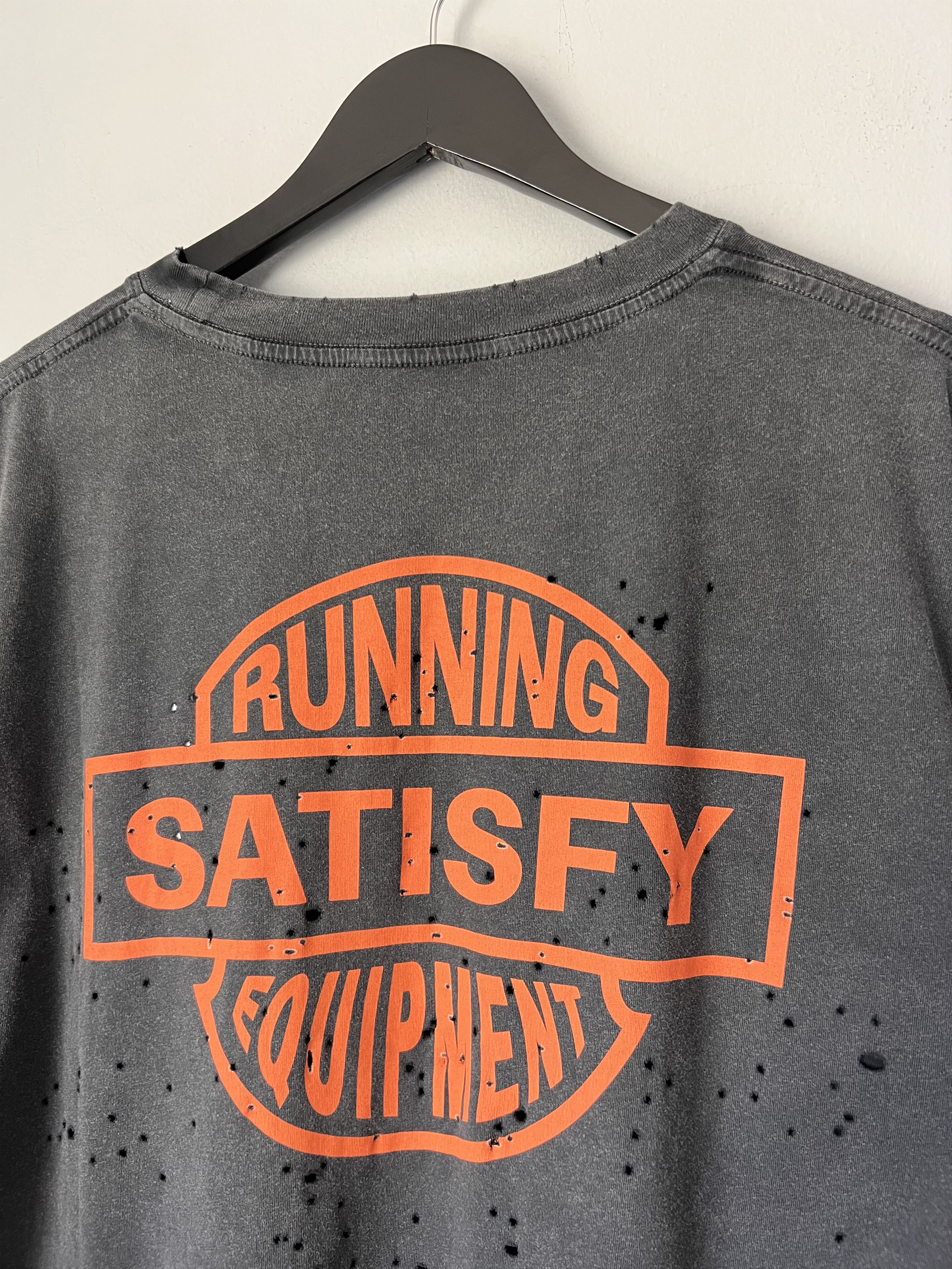 Satisfy Satisfy Running Equipment Harley MothTech Tee in Aged Black Size US S / EU 44-46 / 1 - 6 Thumbnail