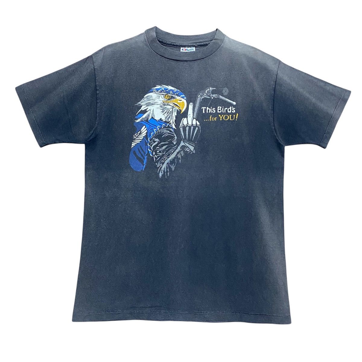 Harley Davidson Rare‼️🔥VTG HD This Bird's For You Motorcycle Eagle T-Shirt Size US M / EU 48-50 / 2 - 1 Thumbnail
