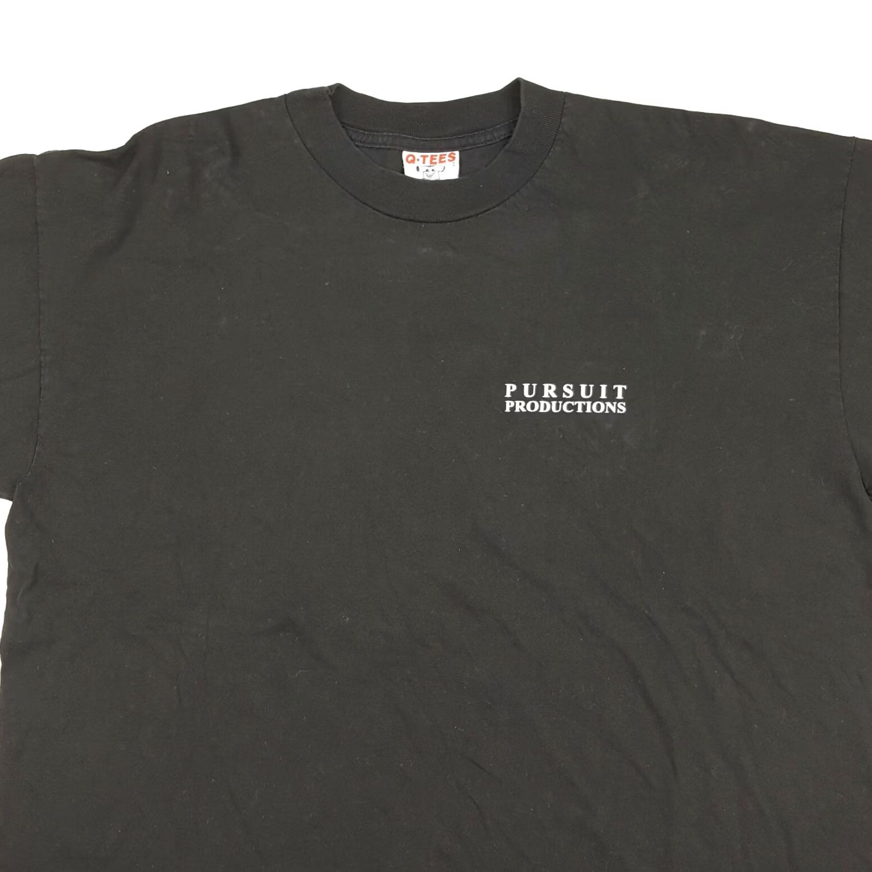 Vintage VINTAGE World's Wildest Police Videos Men's XL Shirt Cops TV T Shirt 90s Spike Promo Black Graphic Print Mens Size US XL / EU 56 / 4 - 5 Thumbnail