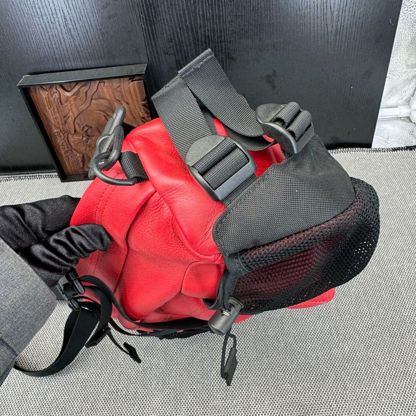 Gucci Supreme The North Face collaborationred crossbody bag Size ONE SIZE - 6 Thumbnail