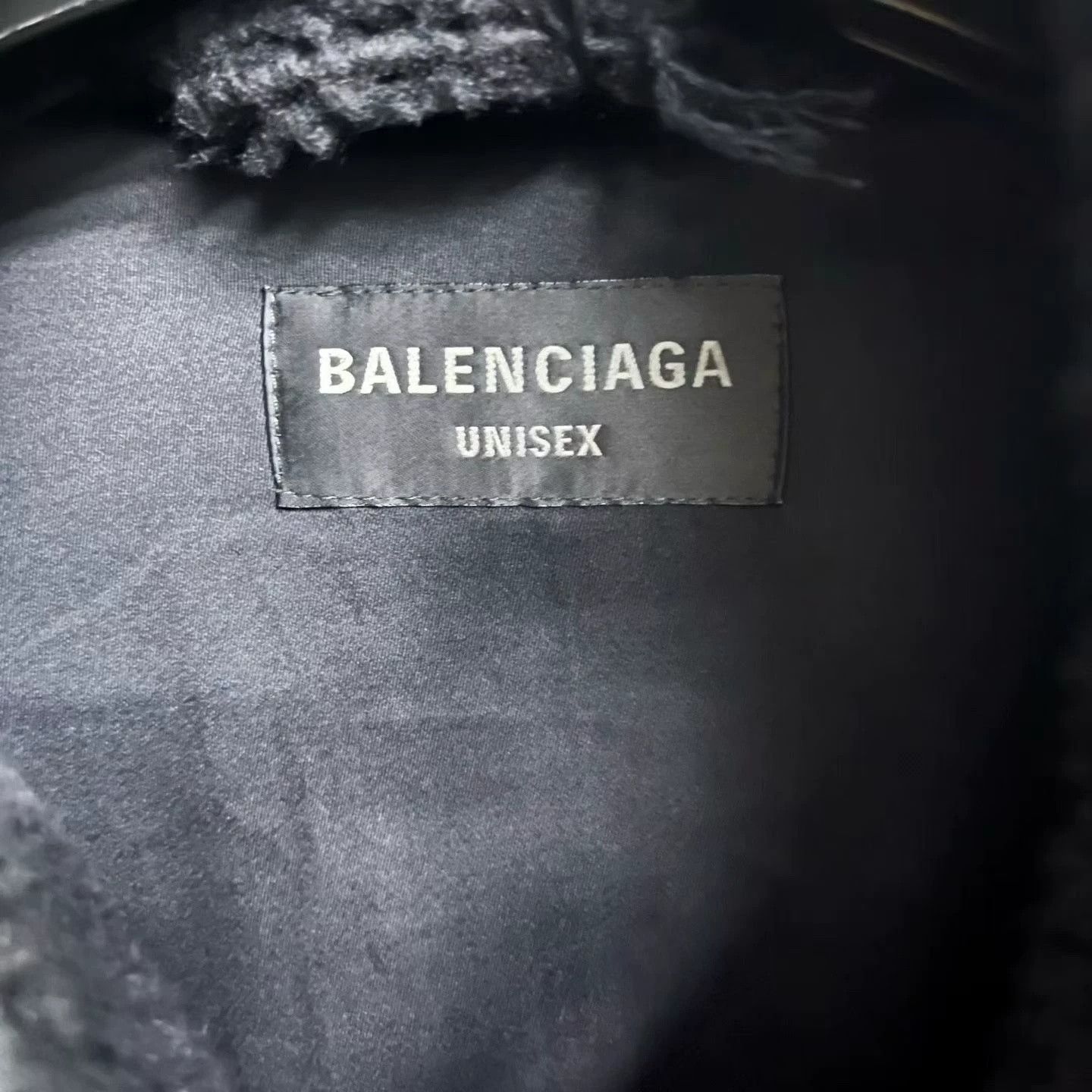 Balenciaga Balenciaga Black Lapel Single-Breasted Jacket Size US XL / EU 56 / 4 - 2 Thumbnail