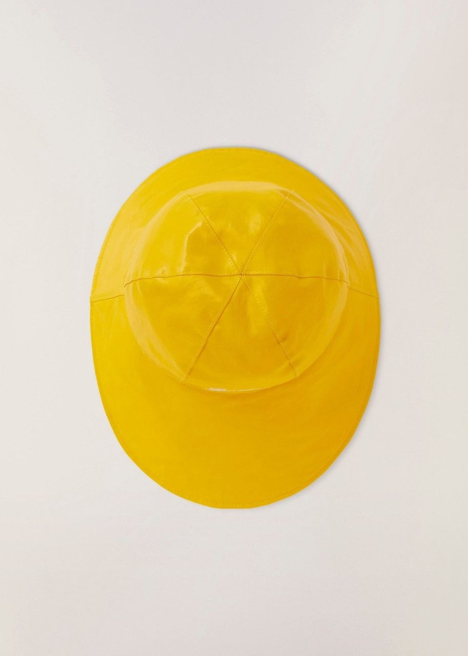 Loro Piana o1srvl11e0624 Size: OS FAM8344 Olimpia Hat in Yellow Size ONE SIZE - 3 Thumbnail