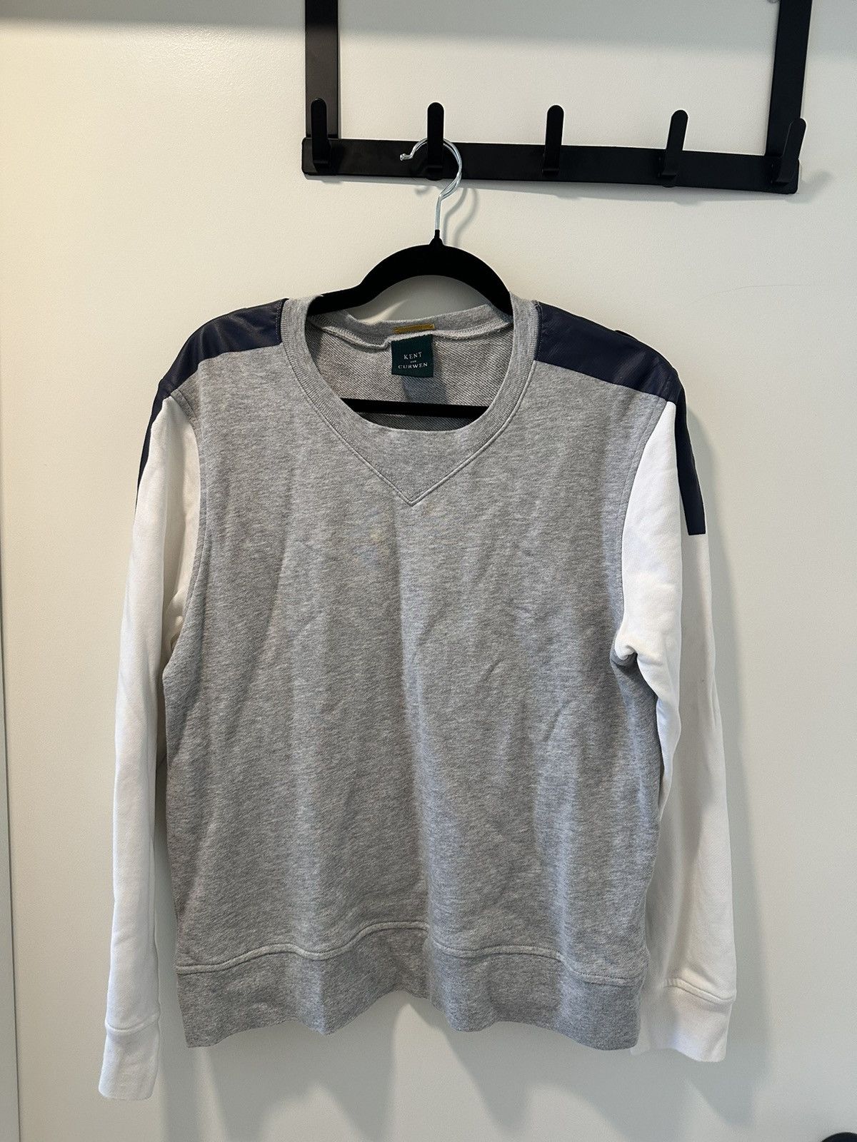 Kent & Curwen Beautiful, multiple fabric, crew sweatshirt Size US L / EU 52-54 / 3 - 1 Thumbnail