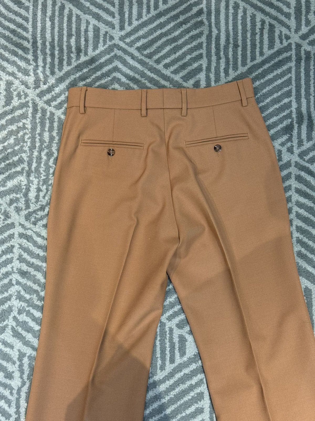 Gucci Gucci Brown Wool Bootcut Flared Pants Size 36 Size US 30 / EU 46 - 12 Thumbnail