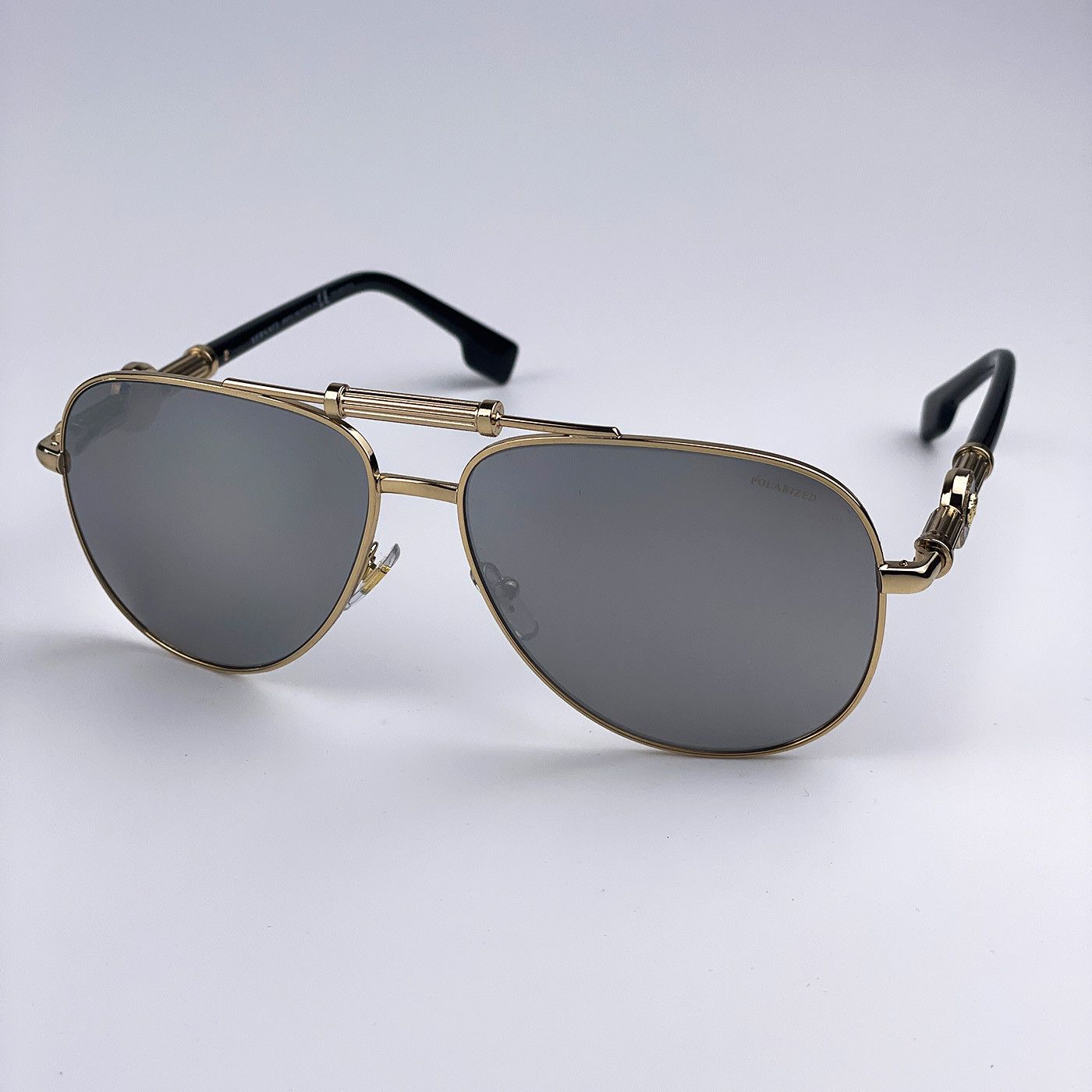 Versace NEW Versace VE2236 1002Z3 Aviator Unisex Sunglasses Size ONE SIZE - 5 Thumbnail
