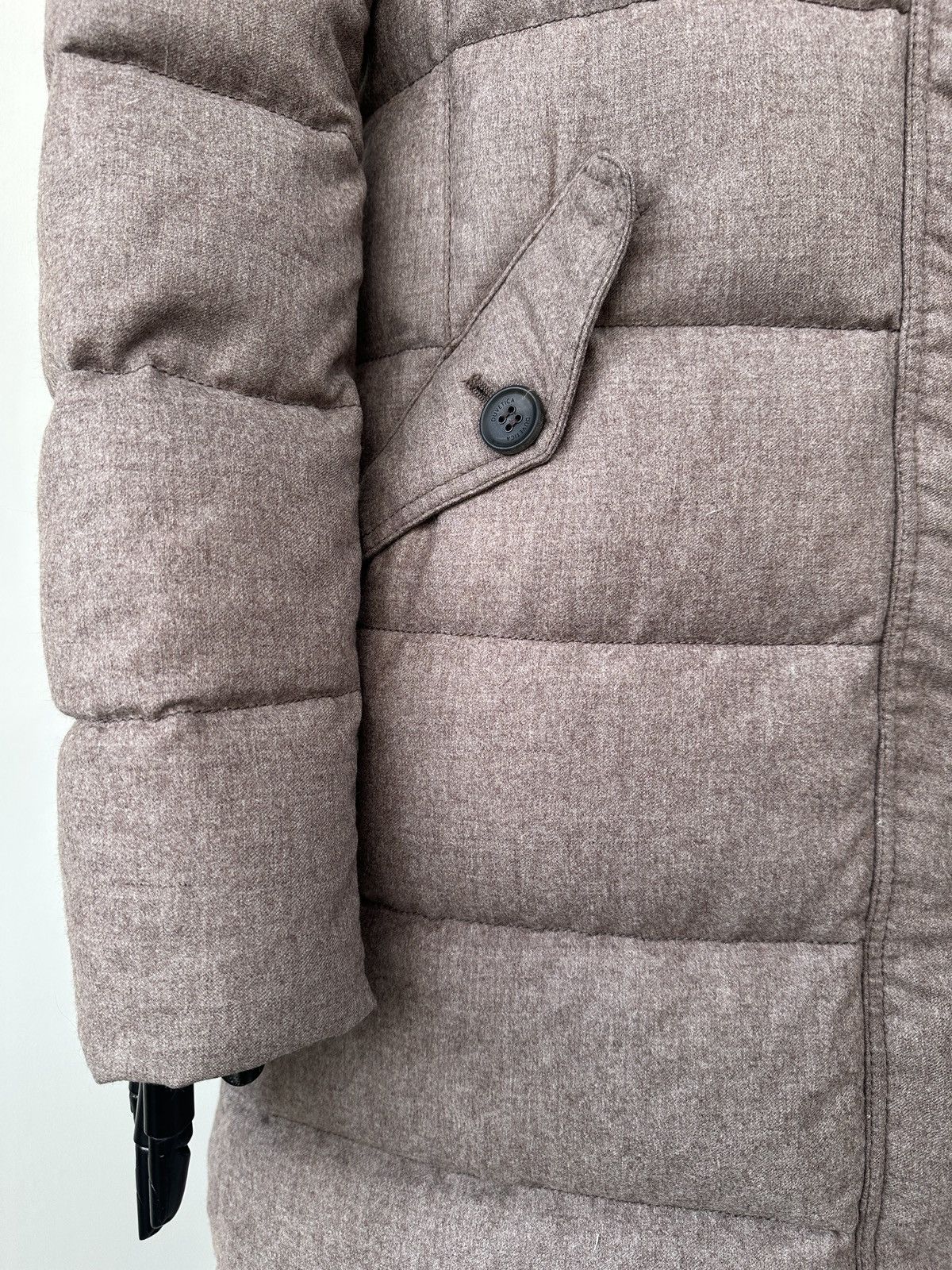 Duvetica DUVETICA Wool Cashmere Goose Down Parka Coat Jacket Women’s Size L / US 10 / IT 46 - 7 Thumbnail
