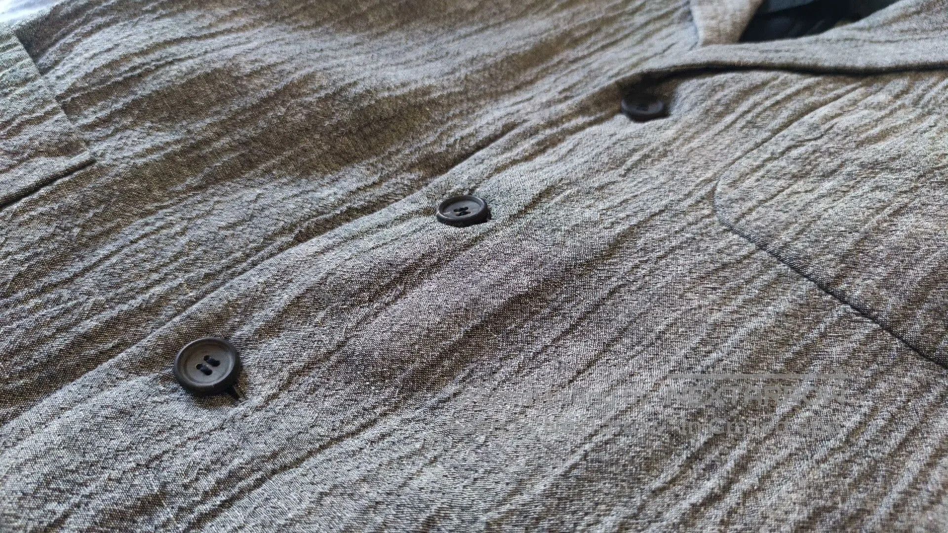 Issey Miyake Issey Miyake Gray Archive Pleated Suit Jacket. Size US M / EU 48-50 / 2 - 4 Thumbnail
