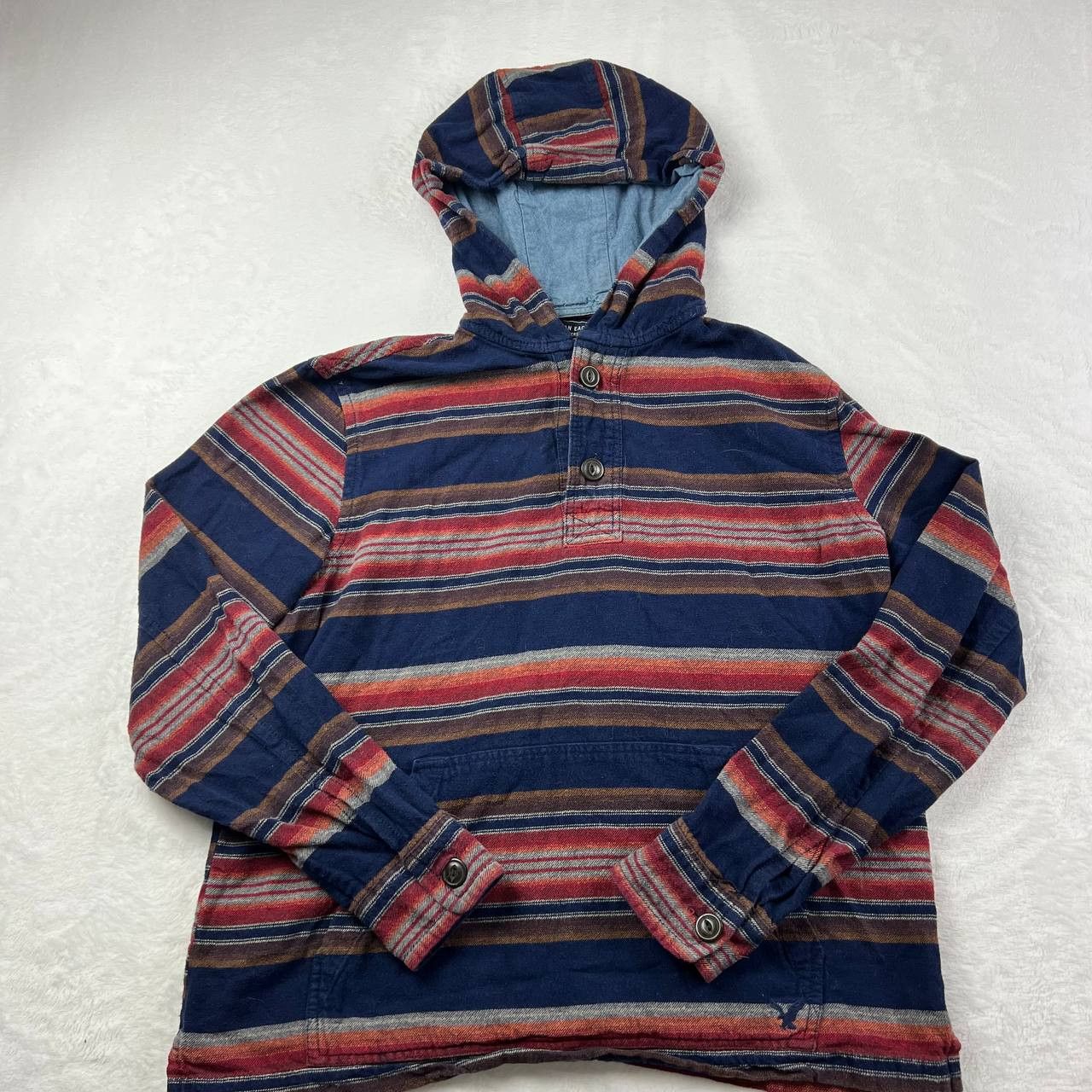 American Eagle Outfitters American Eagle Outfitters Medium Pullover Hoodie Men Cotton Size US M / EU 48-50 / 2 - 1 Thumbnail